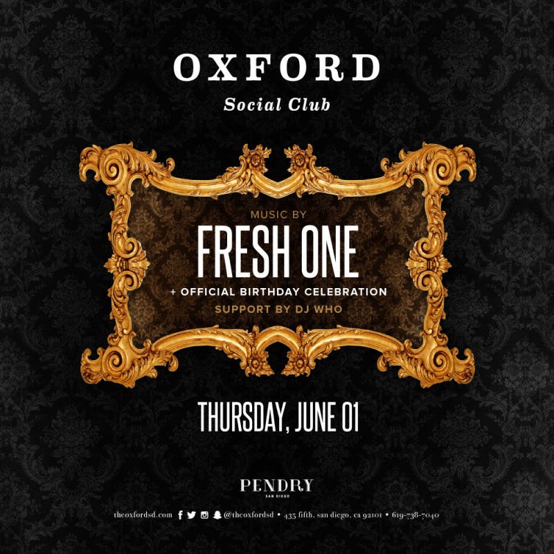 Fresh One Oxford Social Club