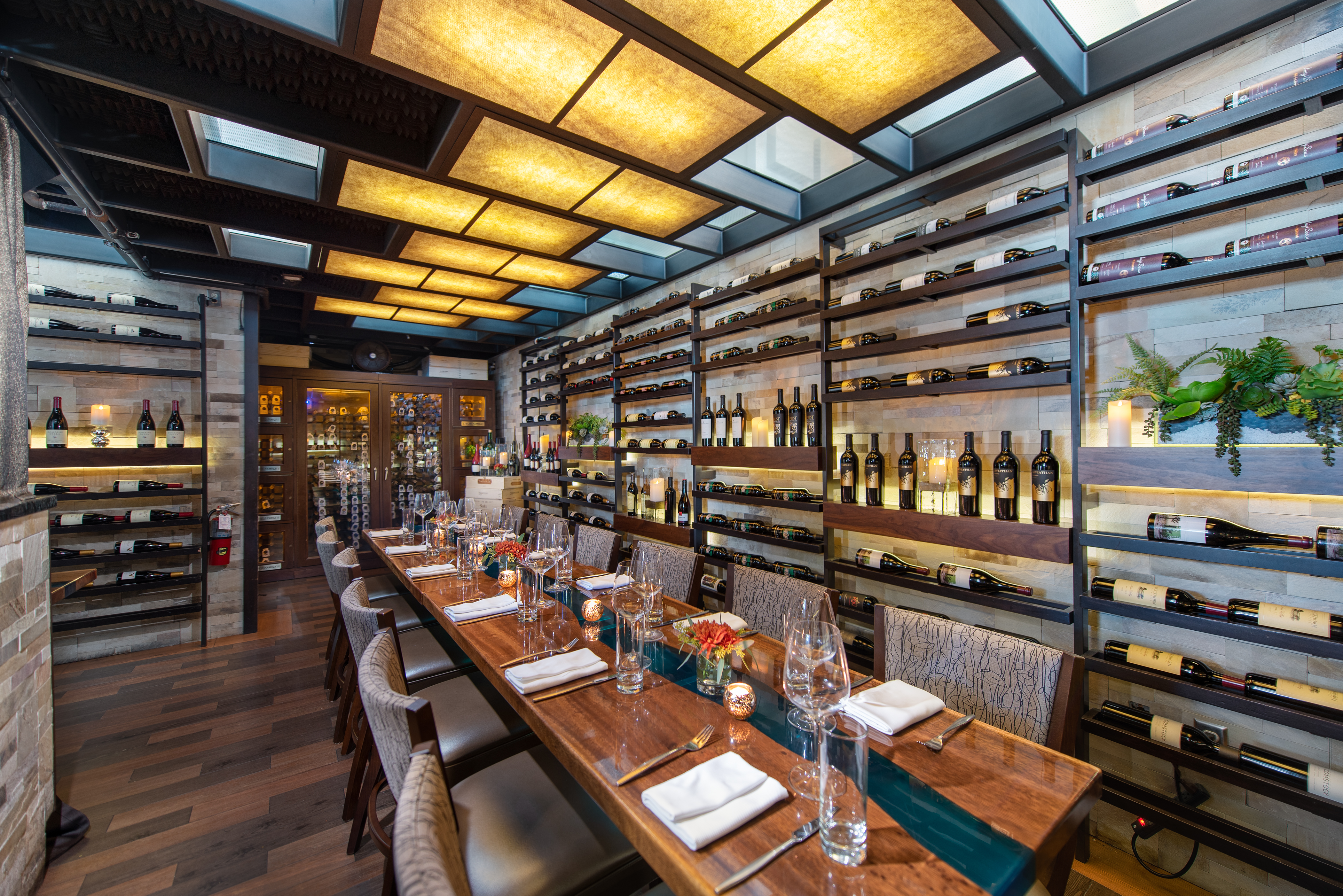 a store filled with lots of wooden cabinets
