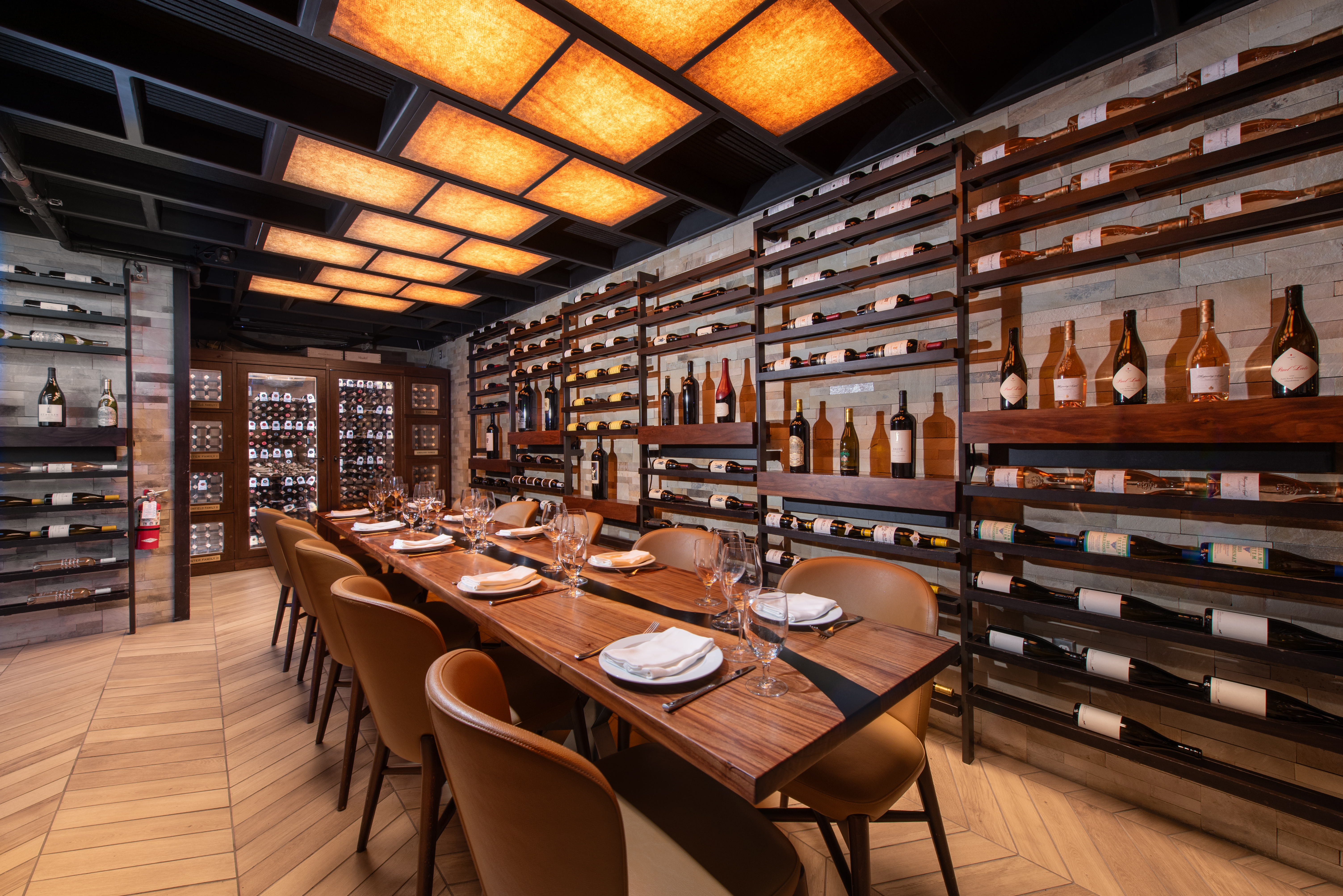 The Strand House Manhattan Beach Private Wine Cellar