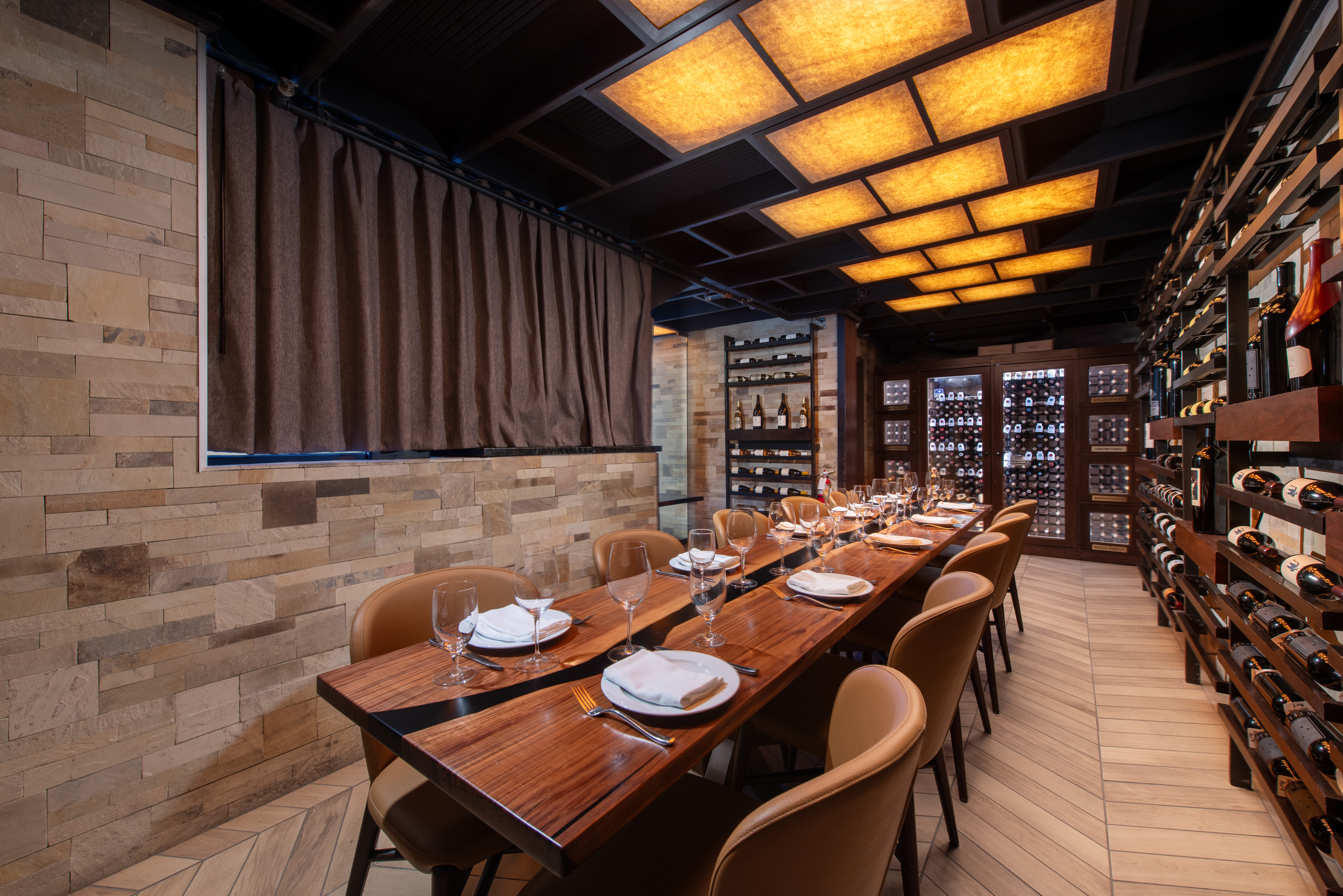 The Strand House Manhattan Beach Private Wine Cellar