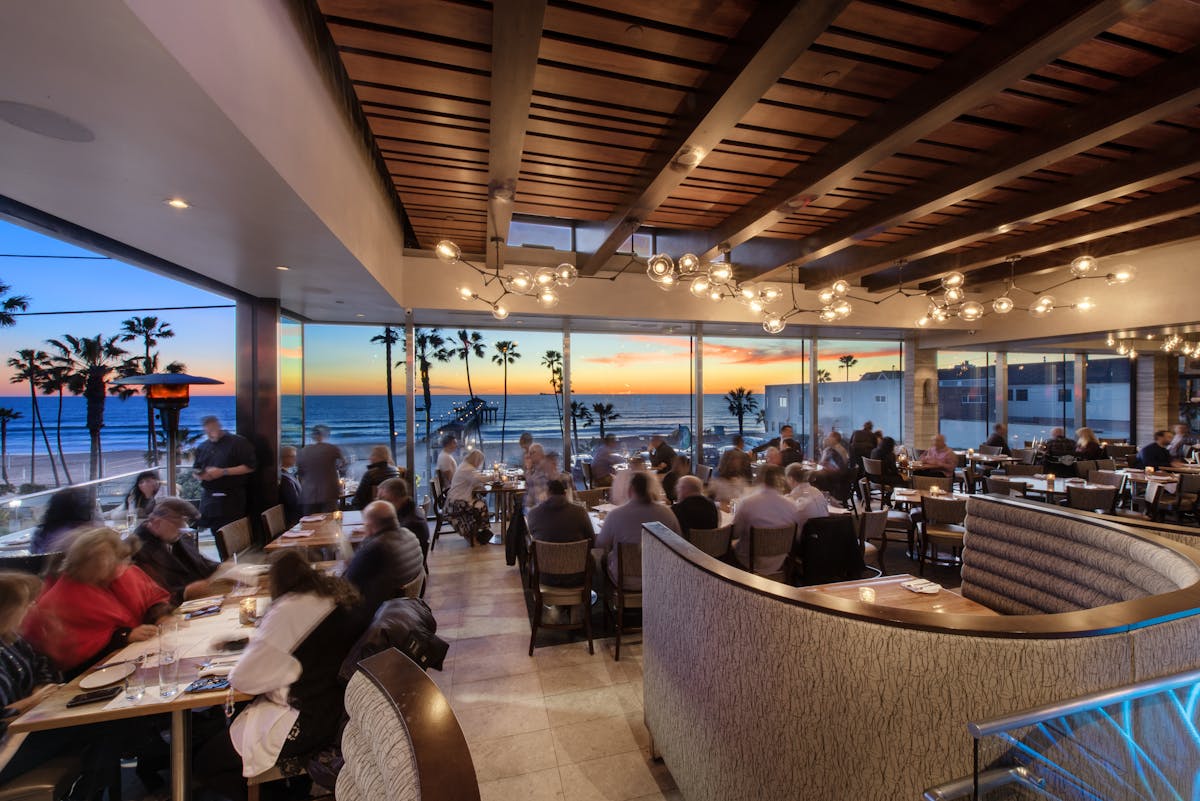 people on a restaurant