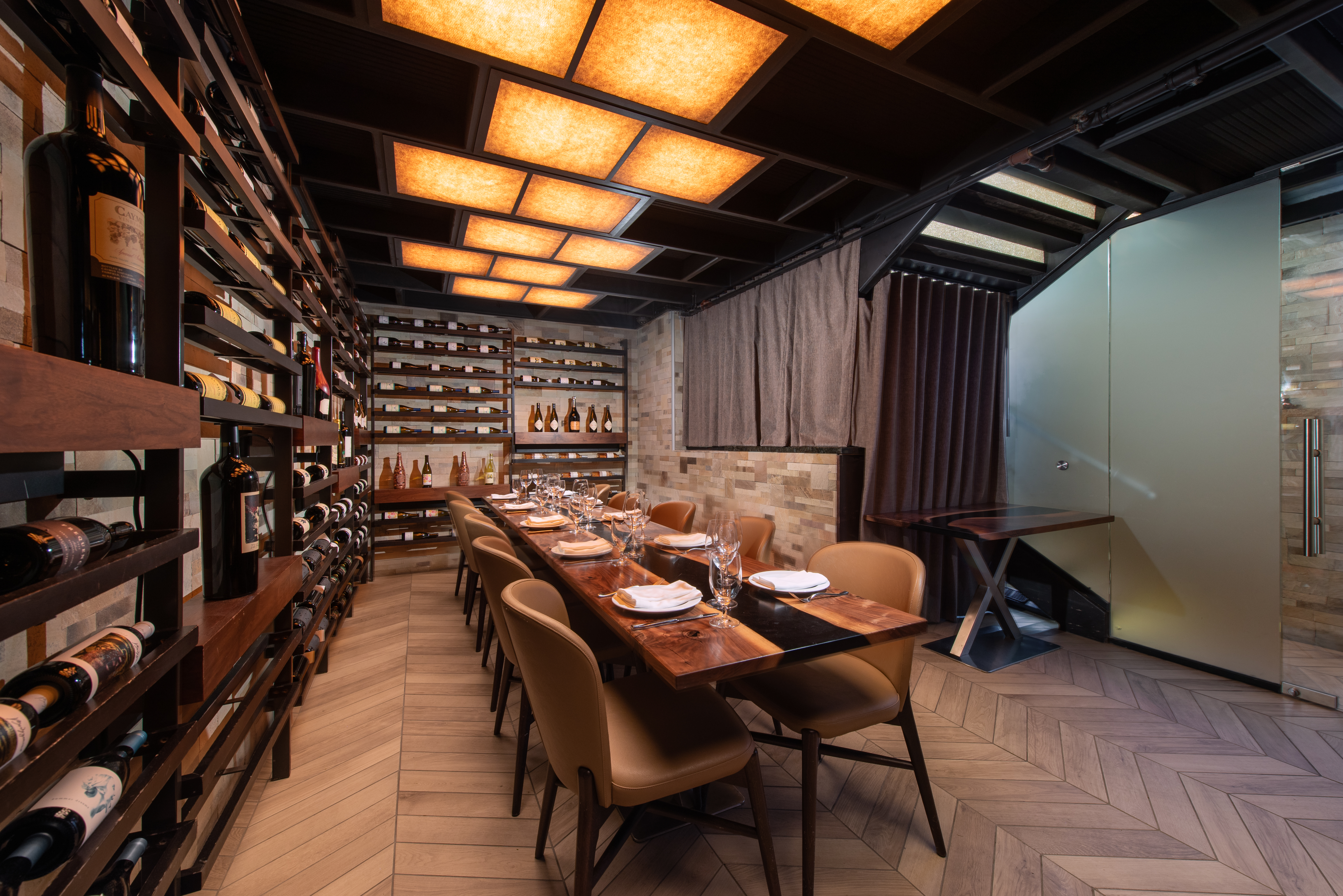 The Strand House Manhattan Beach Private Wine Cellar