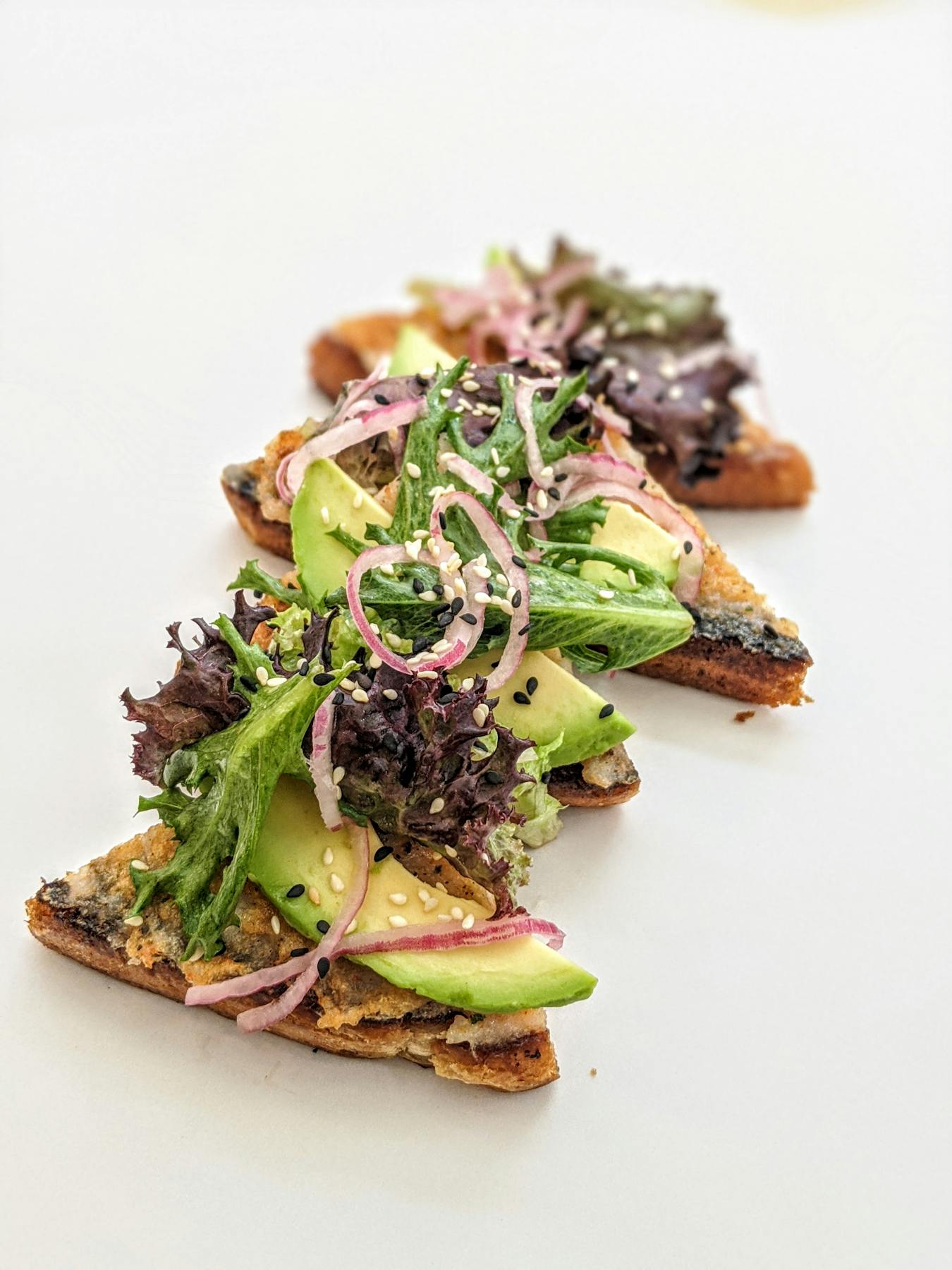 a plate of food with broccoli