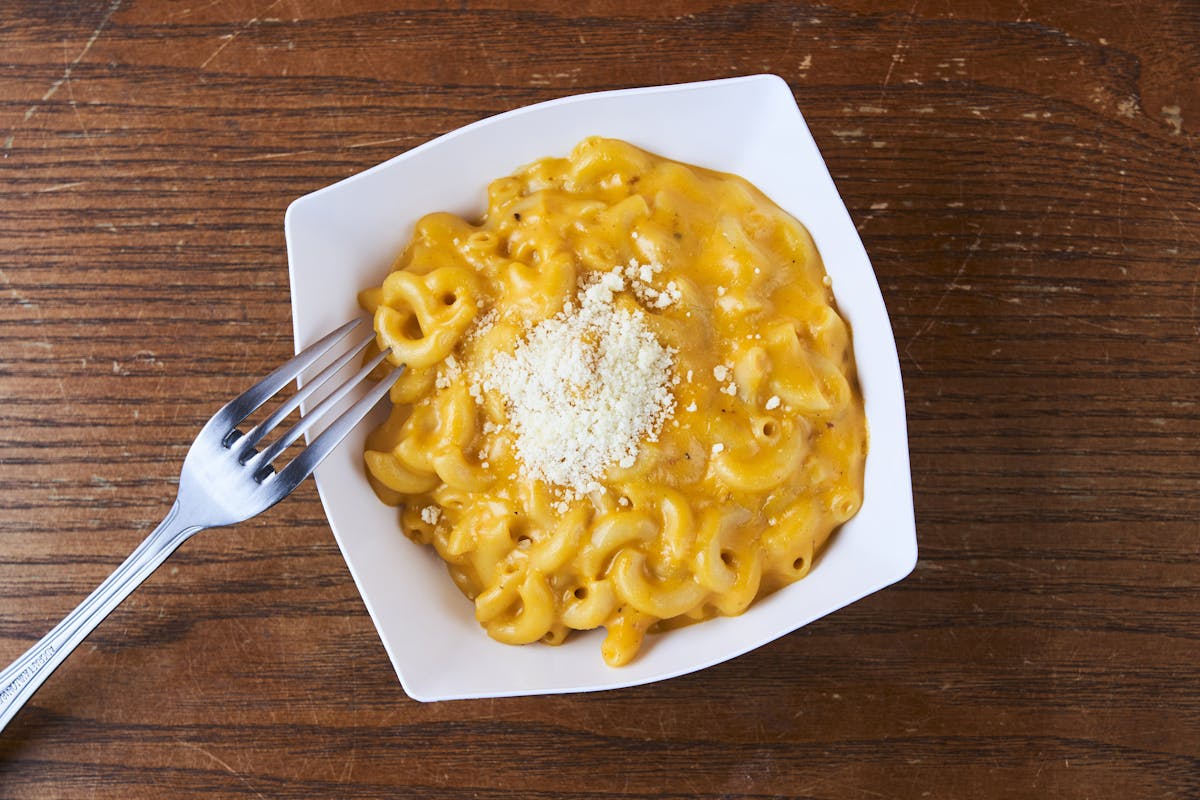 a plate of food with a fork and knife