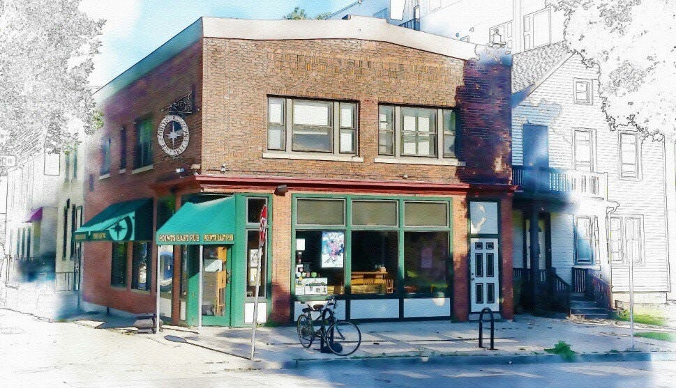 brick building