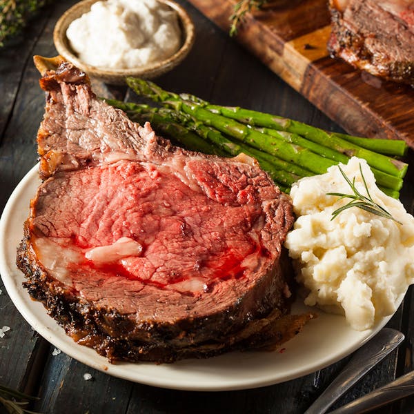 a plate of food on a table