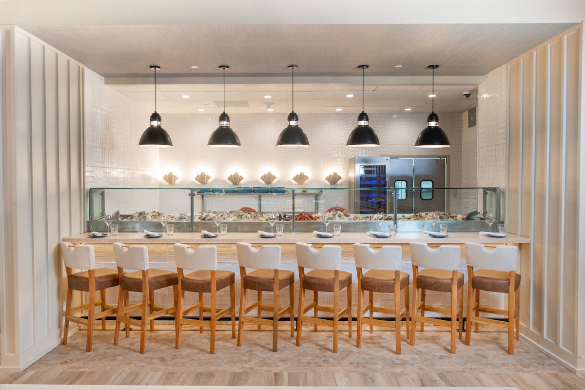 a kitchen filled with lots of counter space