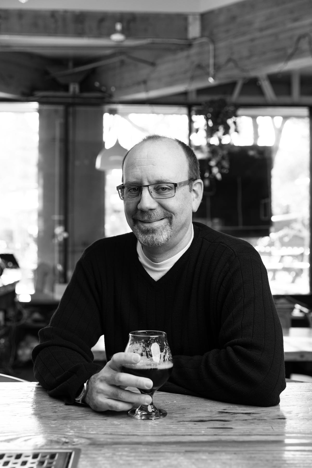 a man sitting at a table