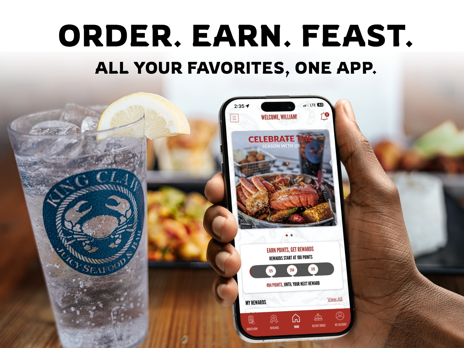 The King Claw app preview