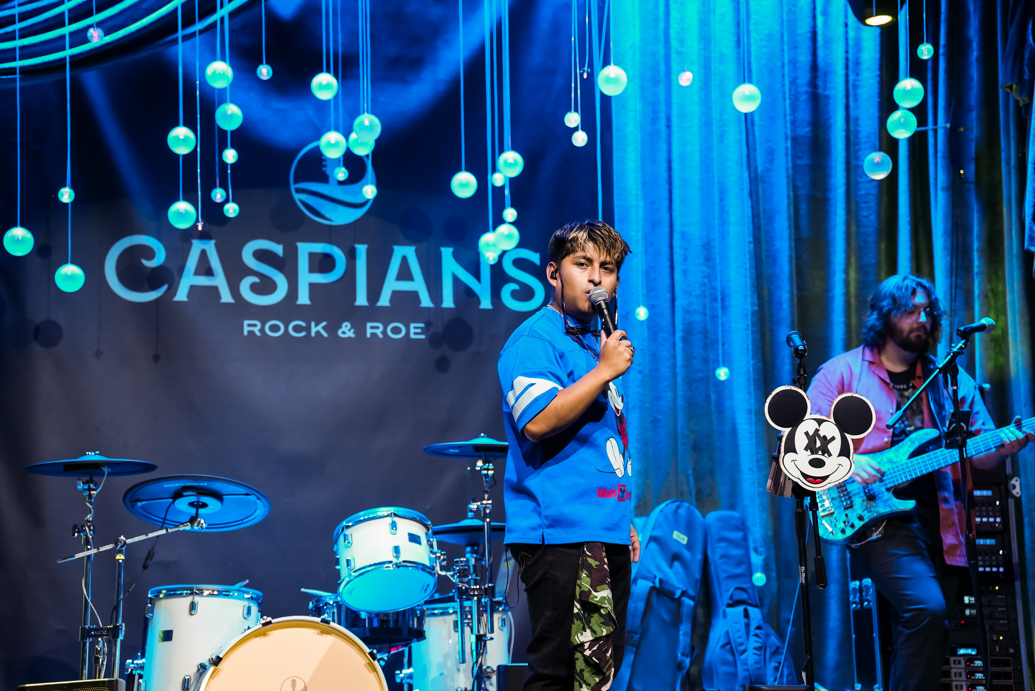 Indie Florentino preforming at Las Vegas live music venue caspians