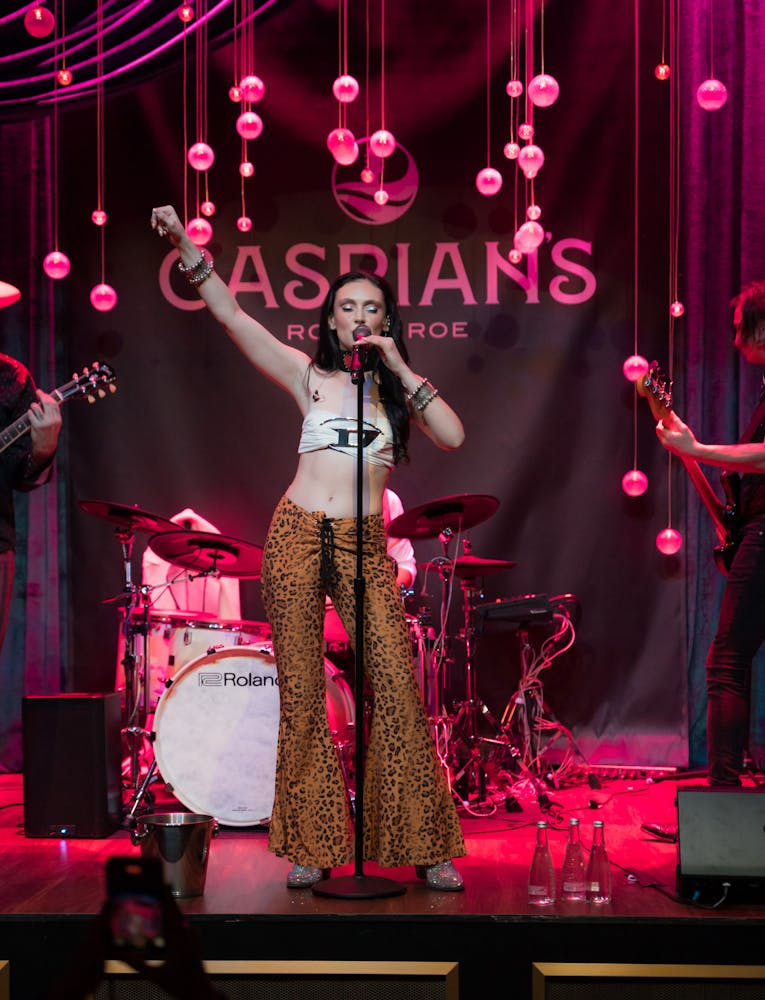 karaoke on Las Vegas live music venue Caspians