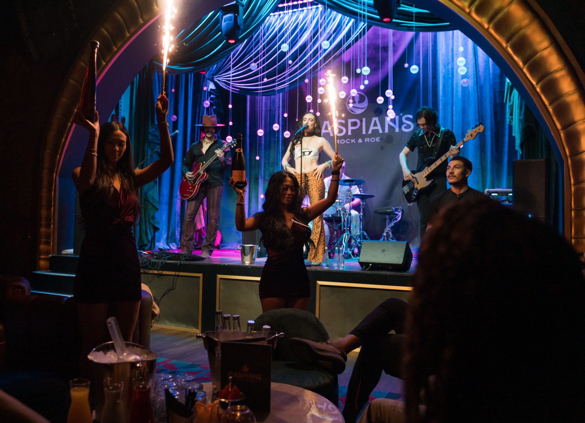 Mojo Juju Band preformaing at Las Vegas Live Music Venue