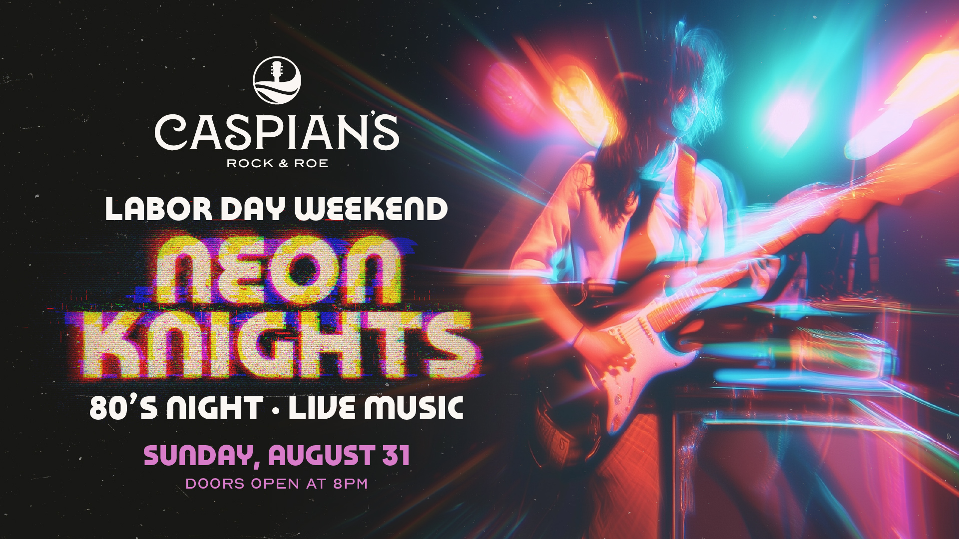80s night at Las Vegas live music venue caspians rock and roe