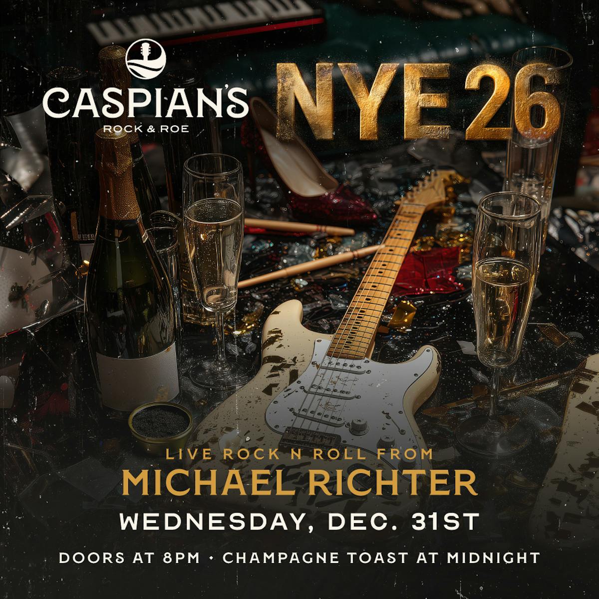 NYE 2025 Caspians SPeakeasy