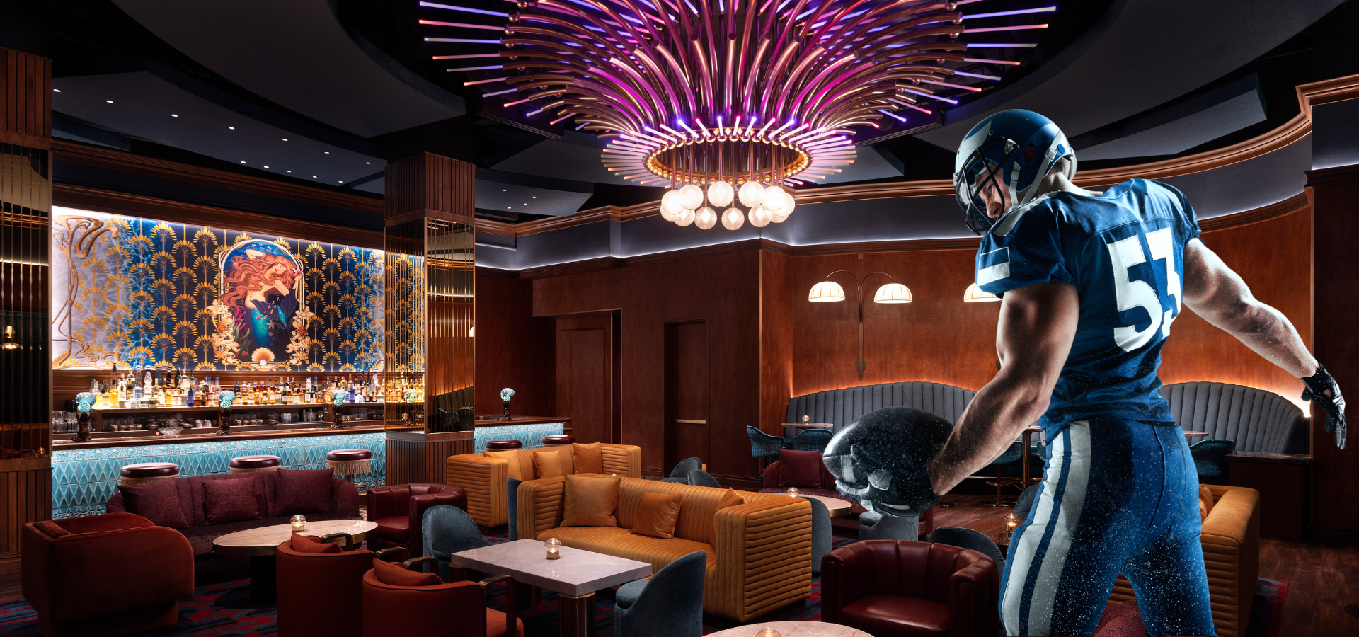 superbowl viewing at caesars 