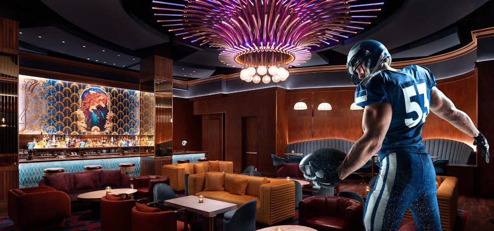 superbowl viewing at caesars