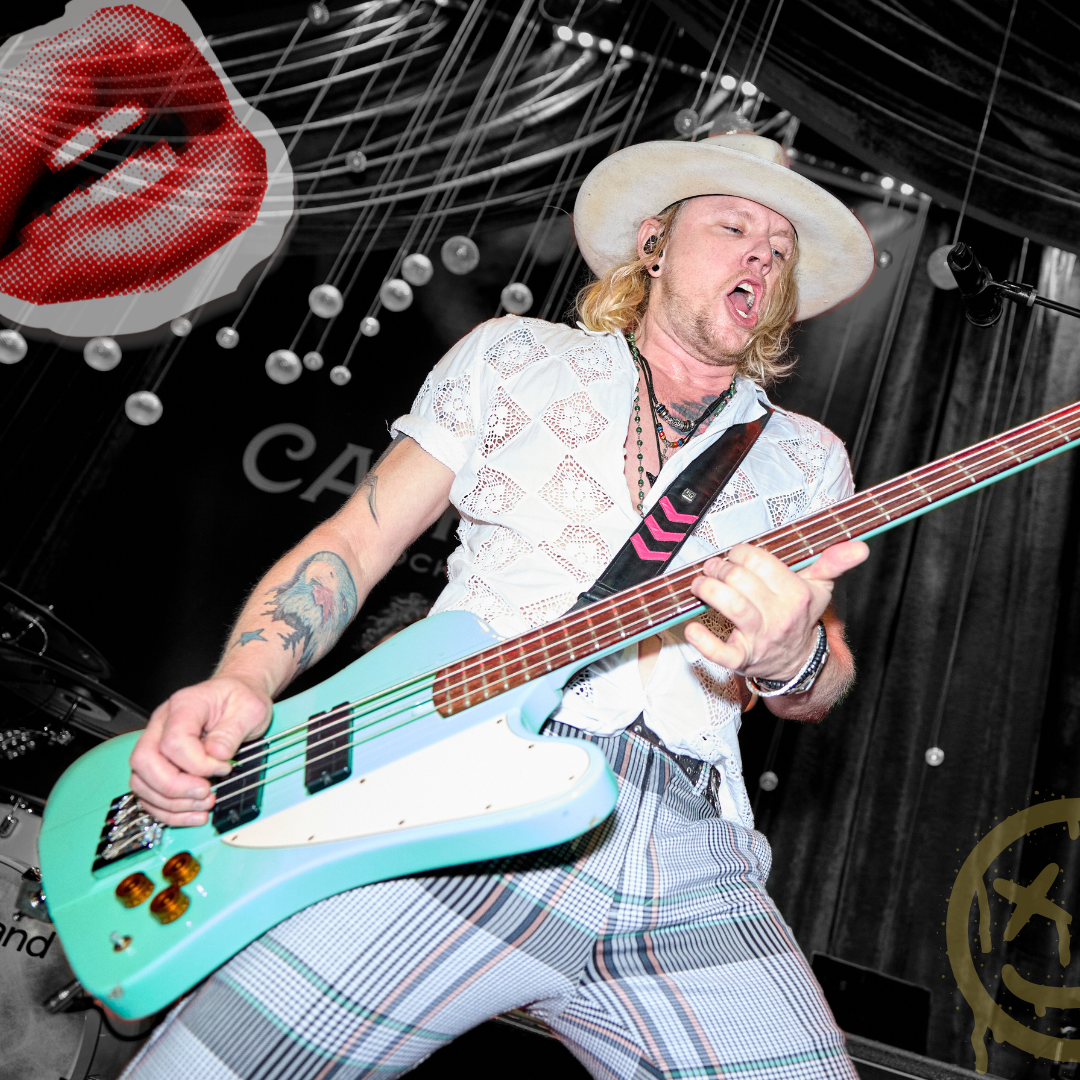 Bryce Soderburg scream singing at Las Vegas speakeasy Caspians