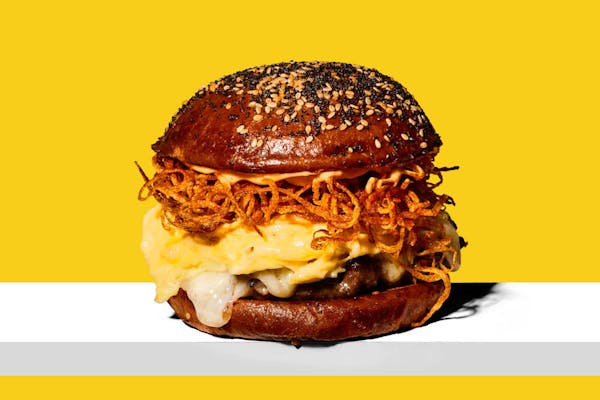 a sandwich sitting on top of a table