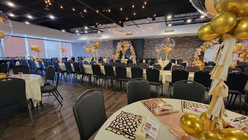 a dining room table