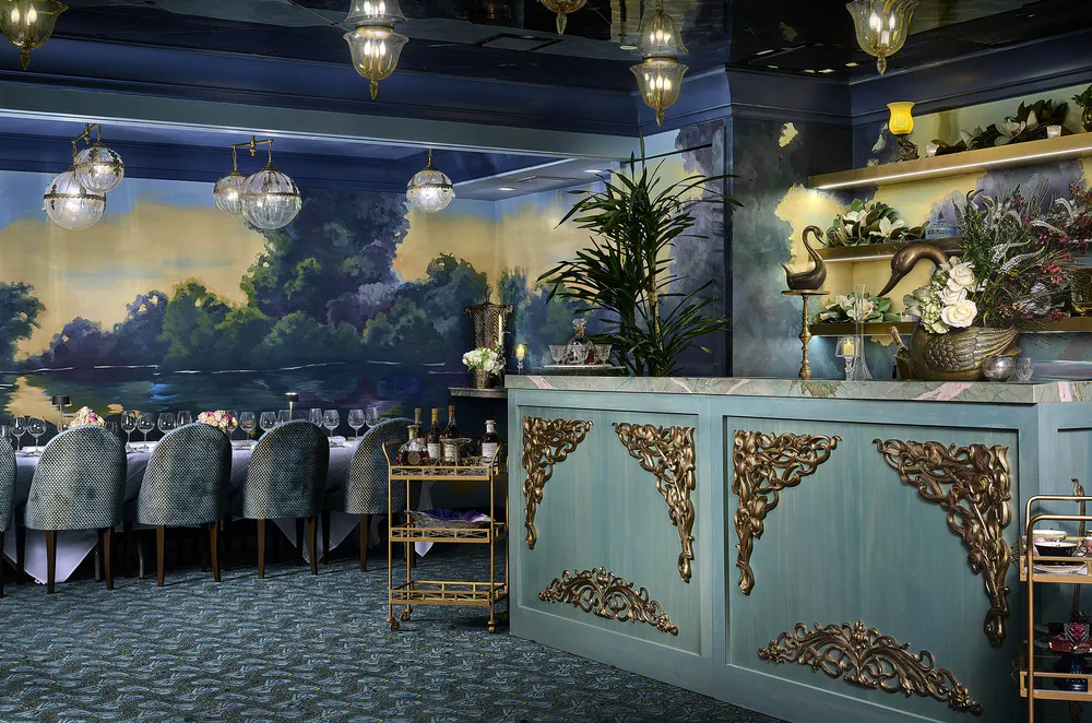 a vase of flowers on a table