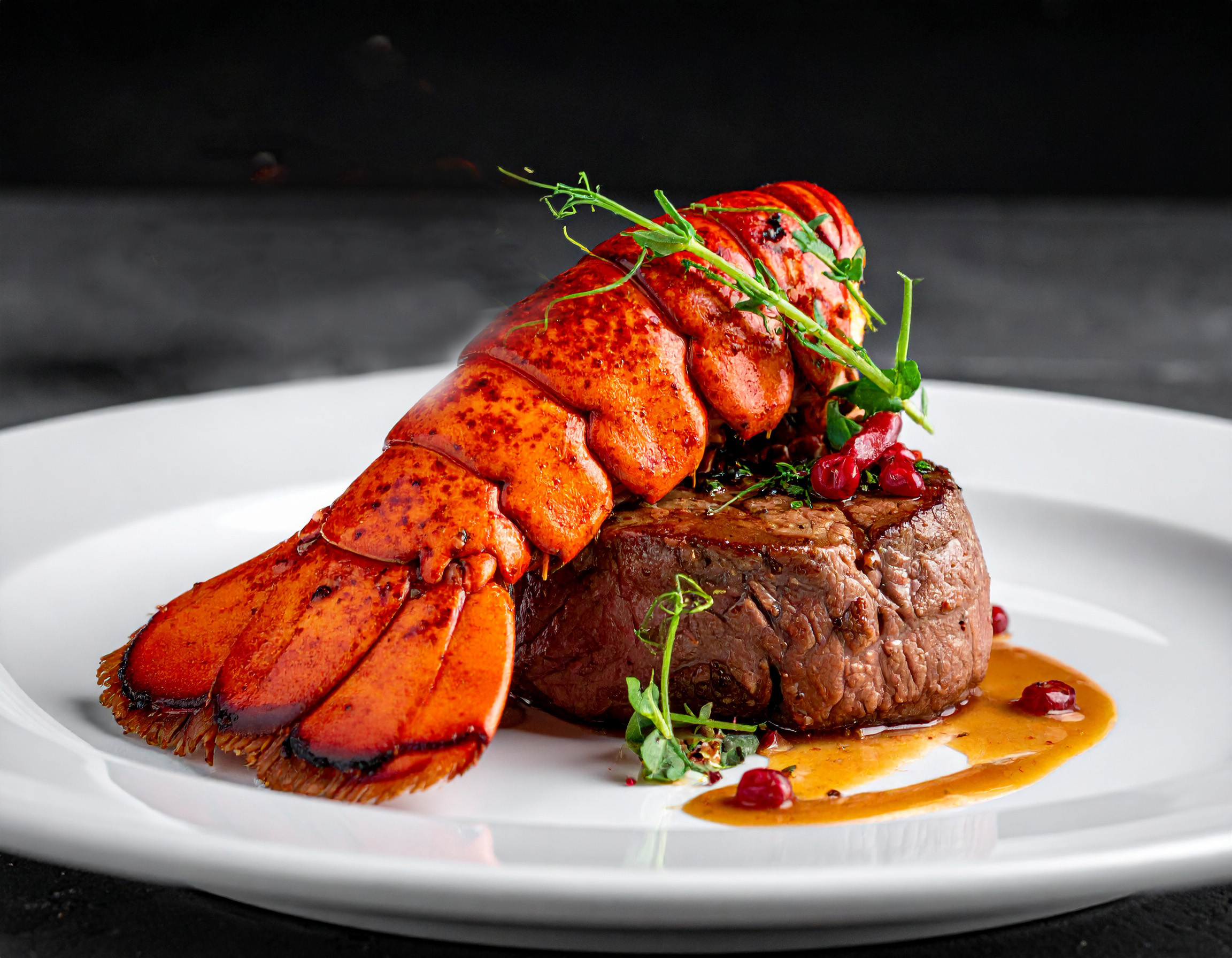 steak and lobster