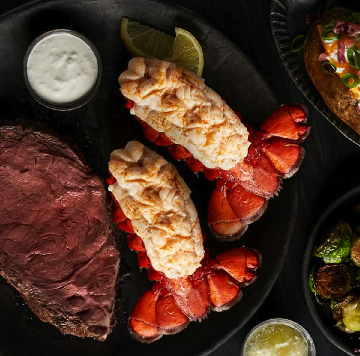 steak and lobster