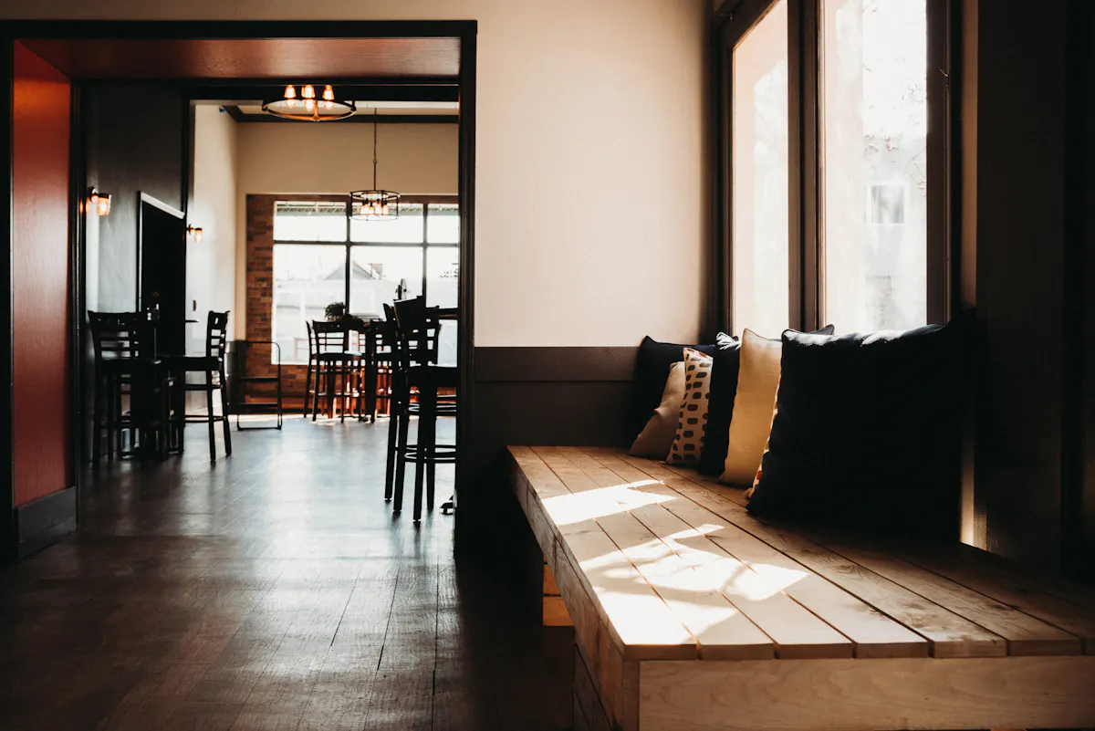 a dining room table