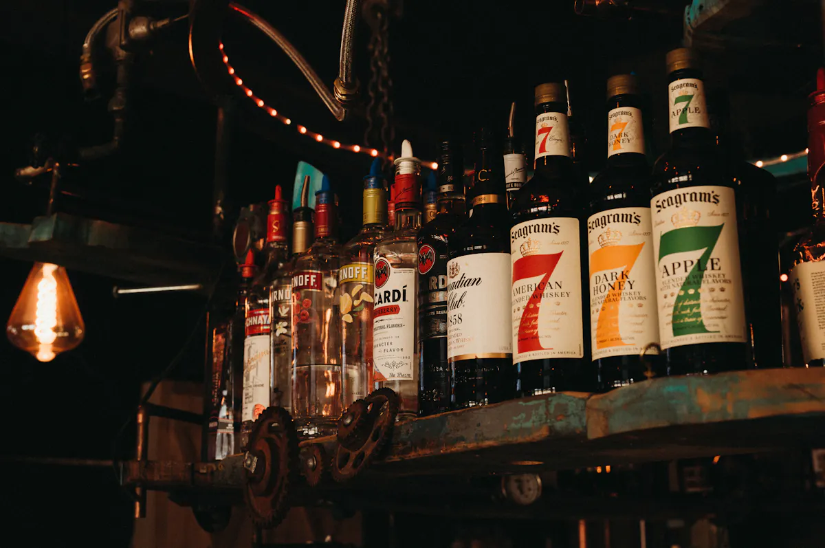 a bottle of wine