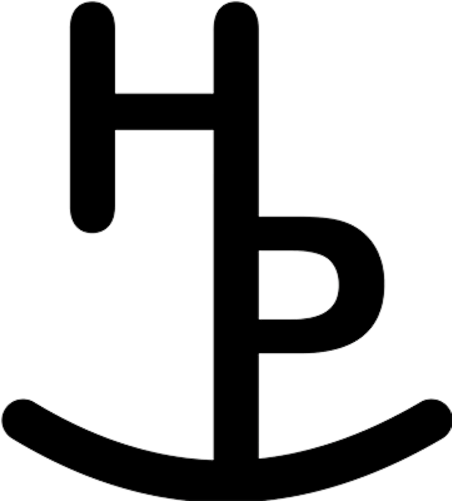 a close up of a logo