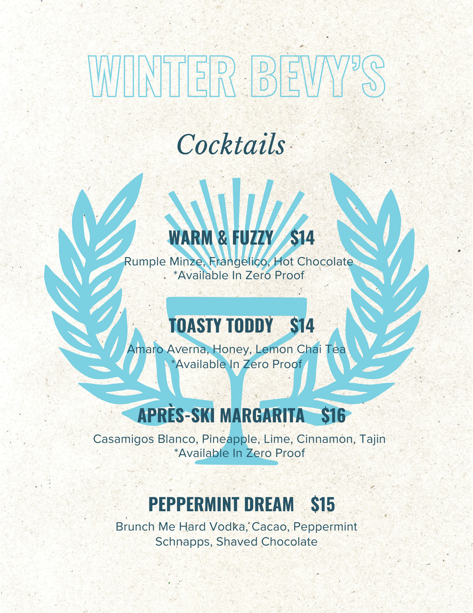 new winter cocktails 2025