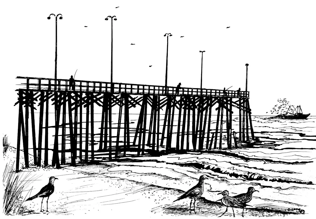 a bridge over a body of water
