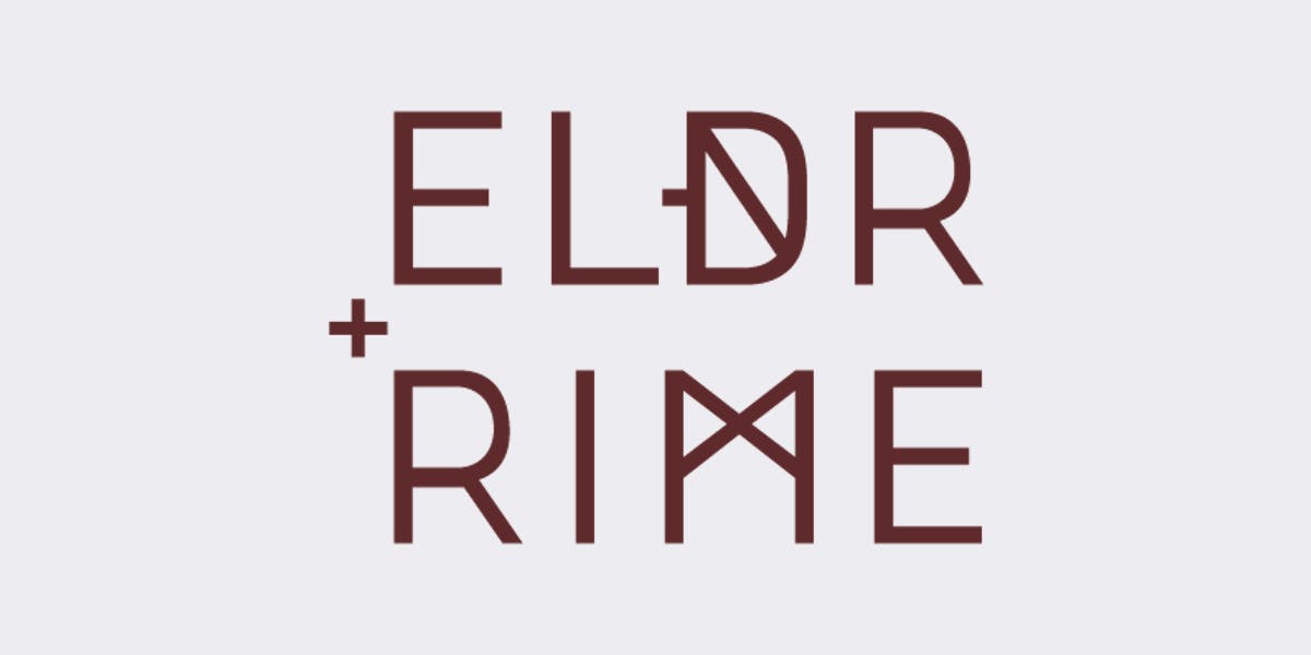 Eldr+Rime restaurant logo - View nutrition facts, calories, and macros for menu items at 2300 N Mayfair Rd, Wauwatosa, WI 53226
