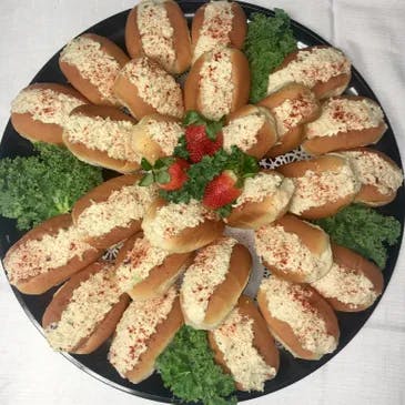 a plate of food