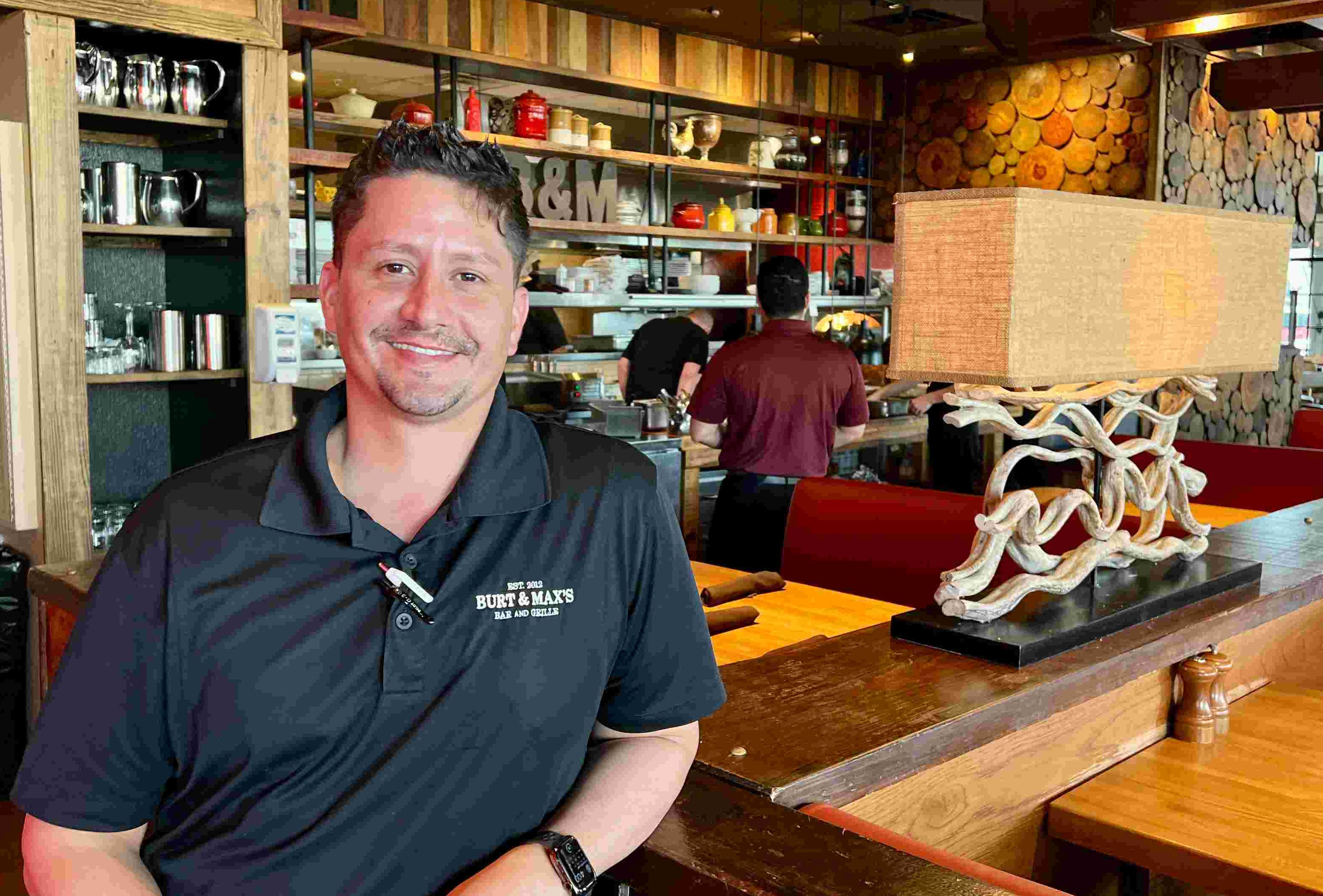 Mikey DeGeronimo, Assitant Manager at Burt & Max's