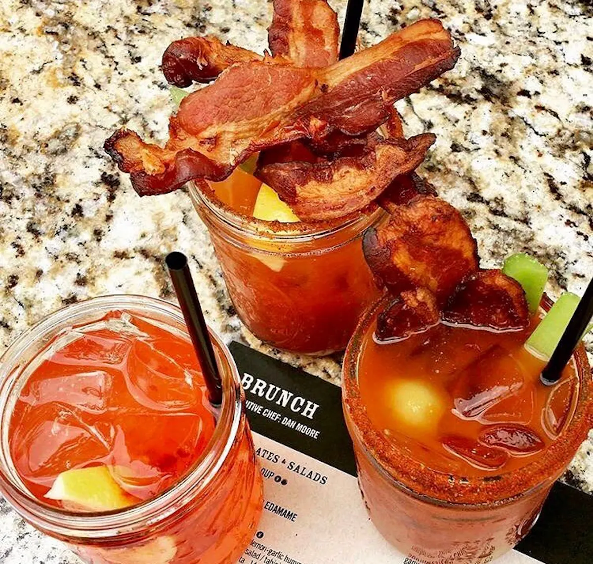 a drink