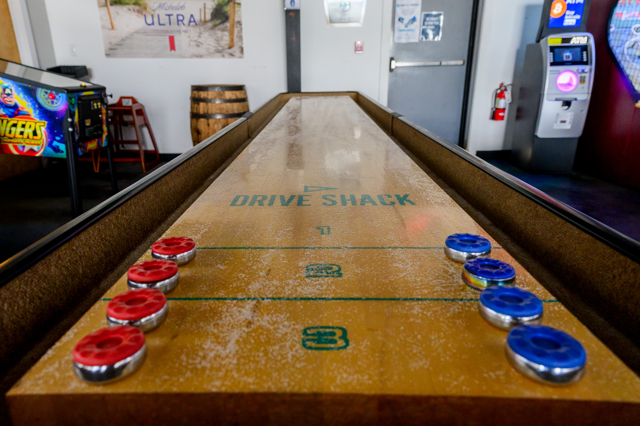 a stack of flyers on a table