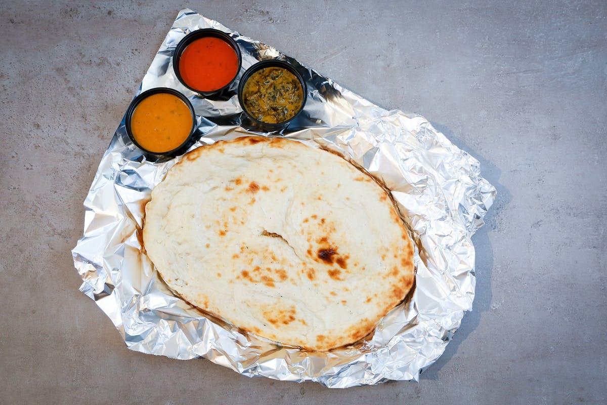food on a table