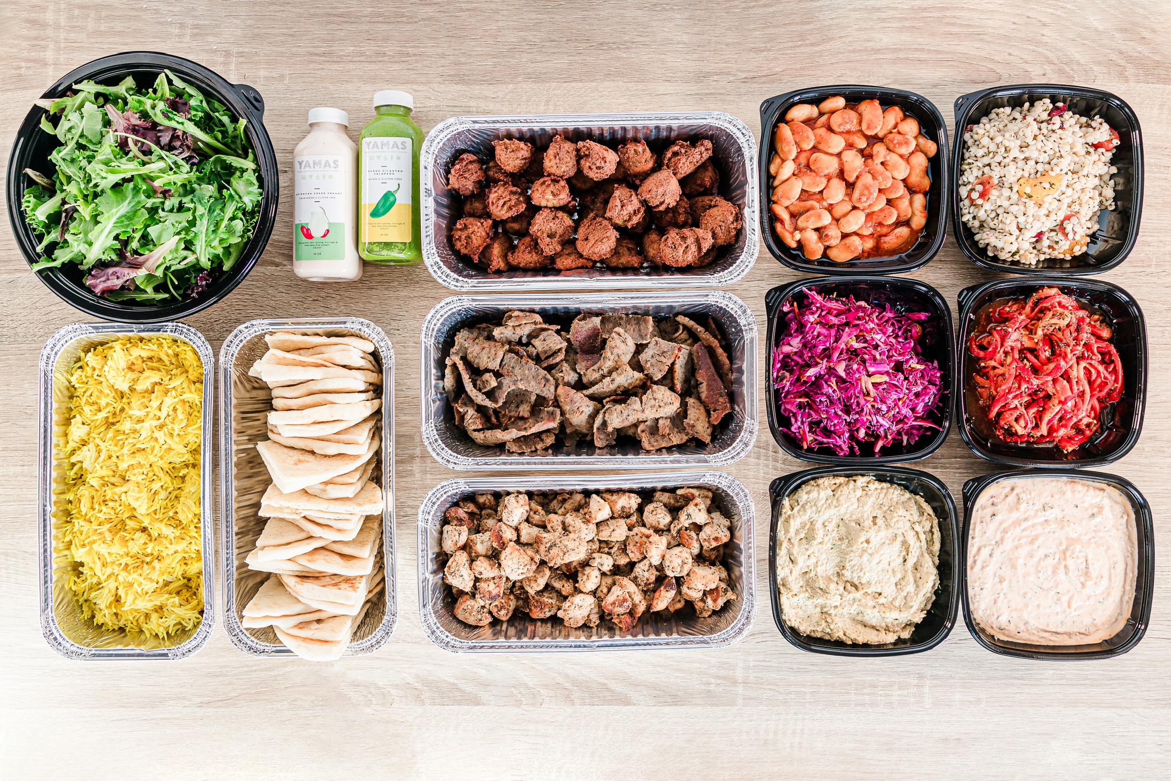a box filled with different types of food