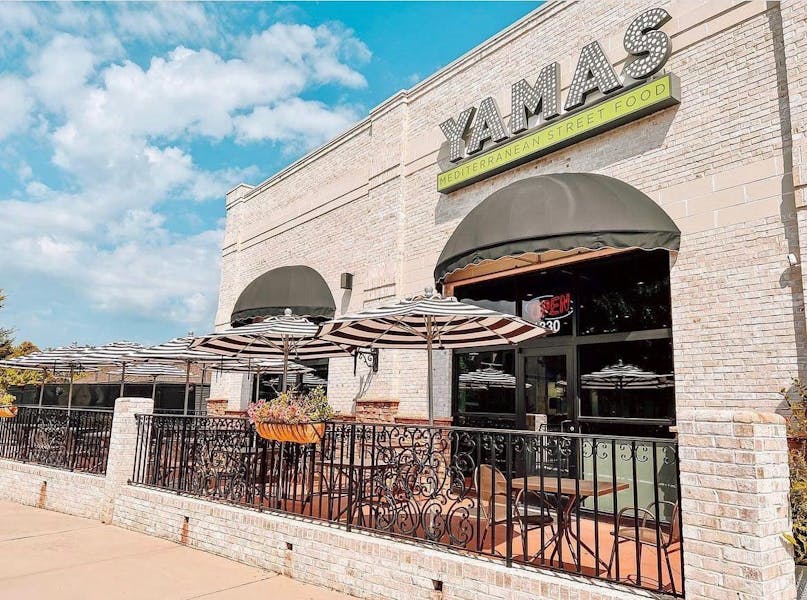 Hanes Mall Boulevard Yamas Mediterranean Street Food in WinstonSalem, NC