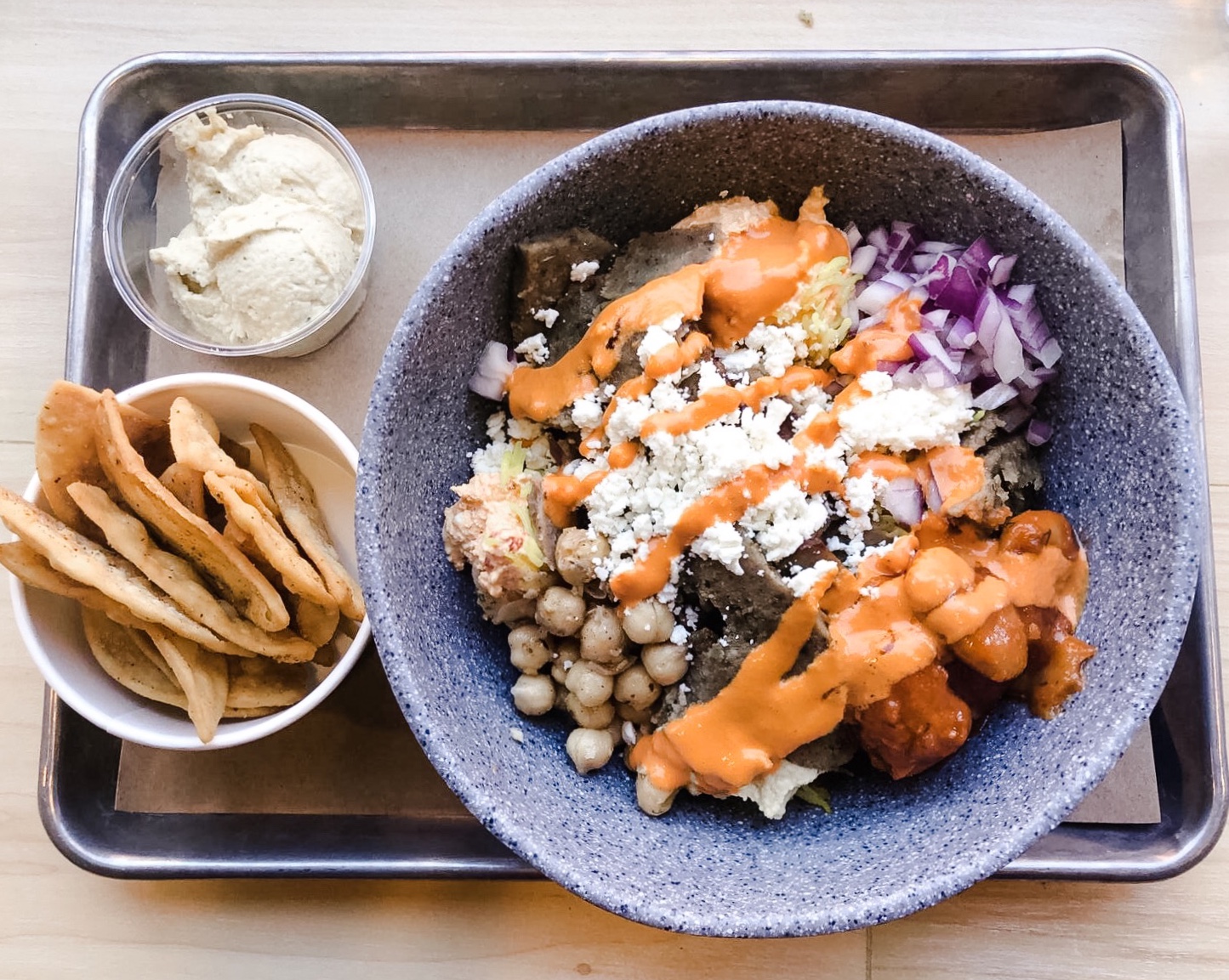 a bowl of food on a plate