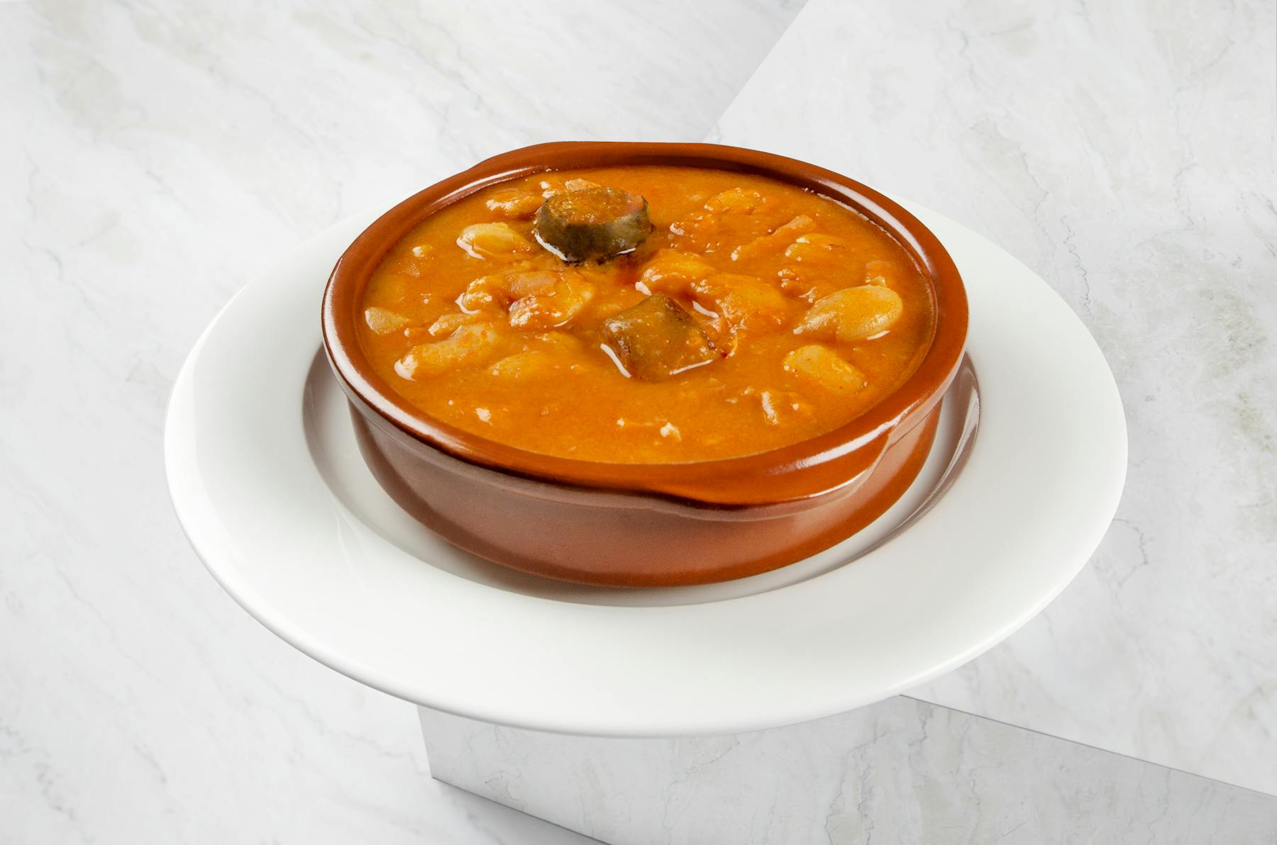 a bowl of food on a plate
