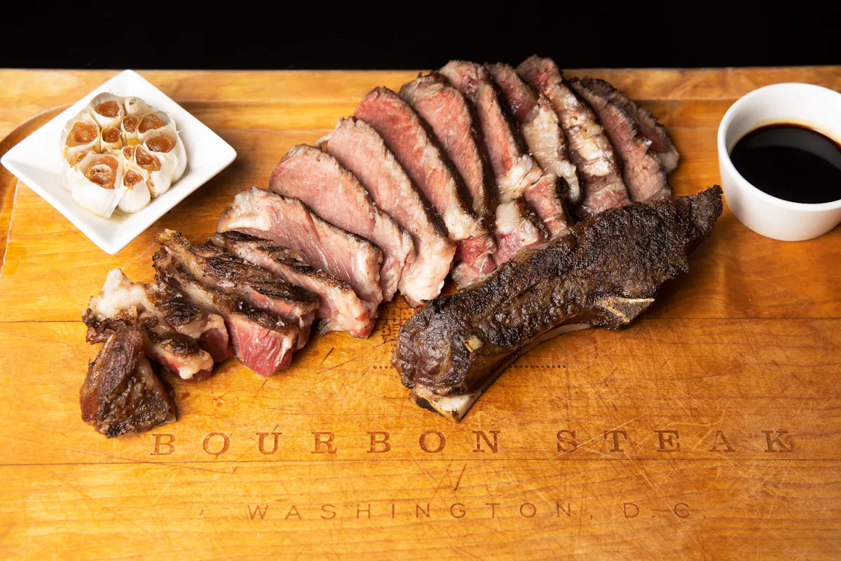 meat on a table