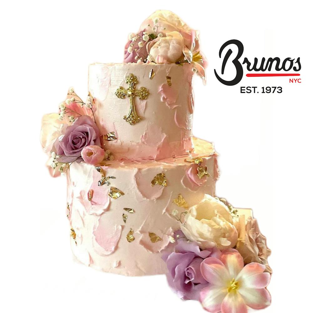 a close up of a flower