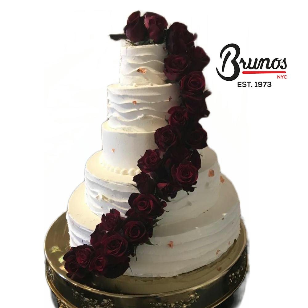 a wedding cake