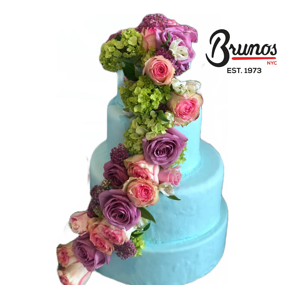 a bouquet of flowers