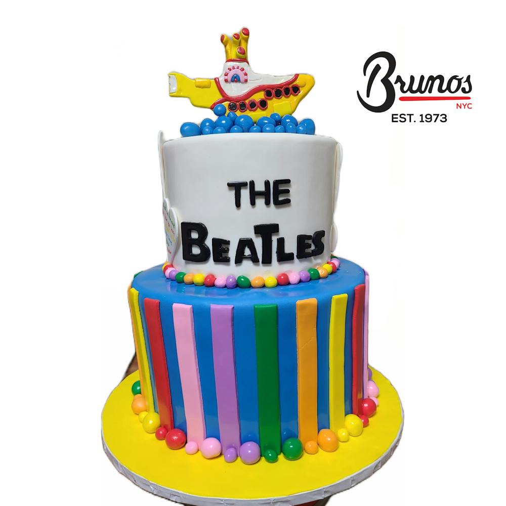 a cake sitting on top of a table