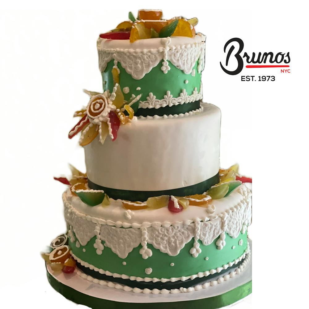 a cake sitting on top of a table