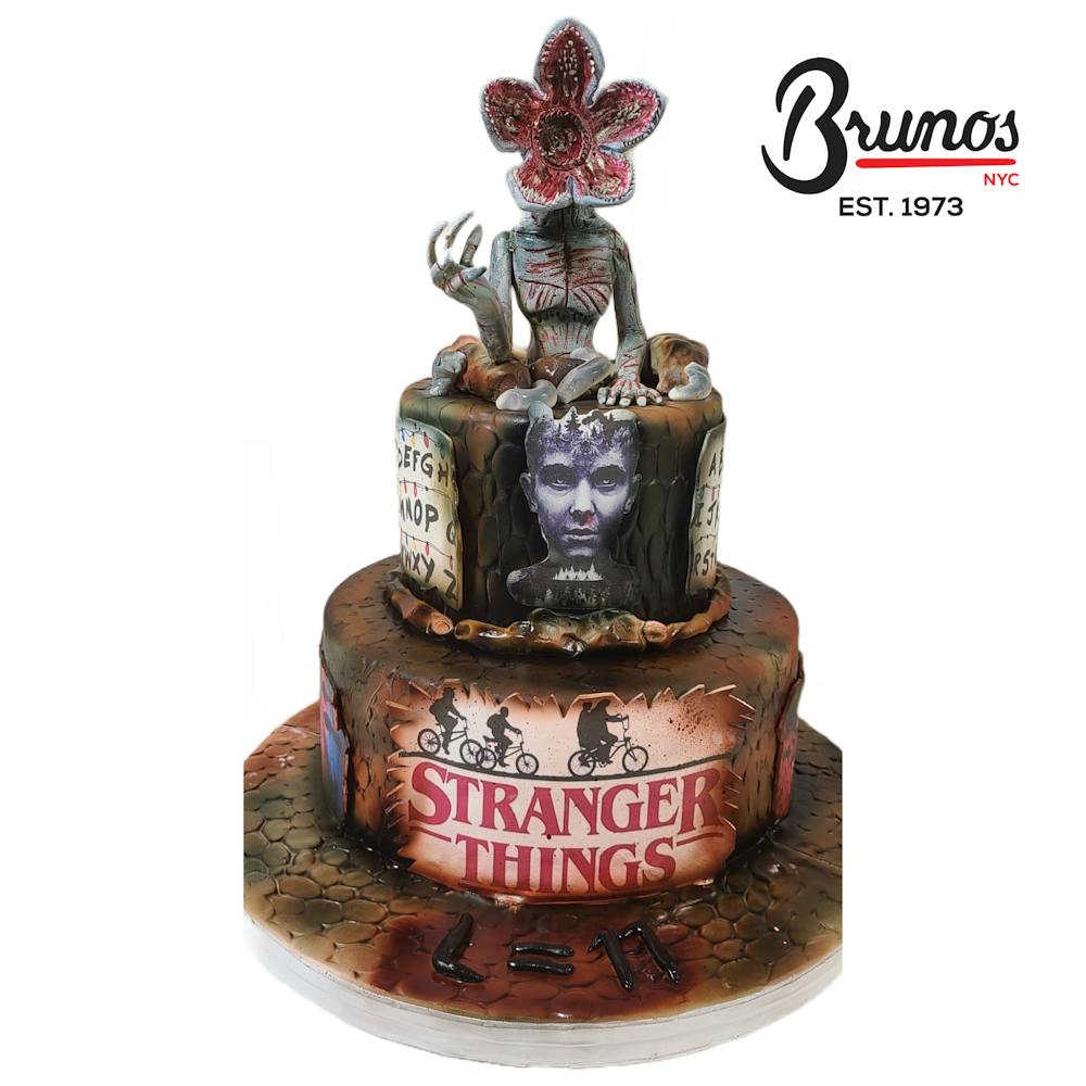 a cake sitting on top of a table