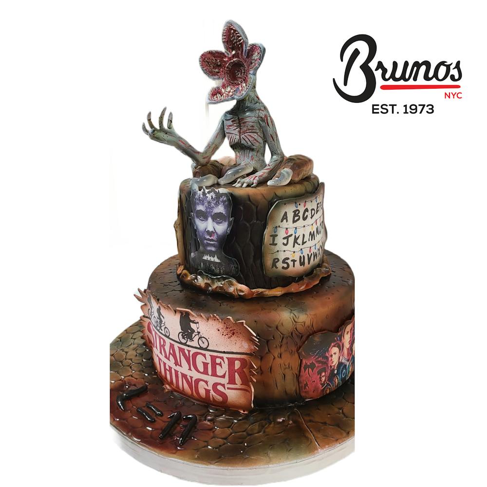 a cake sitting on top of a table