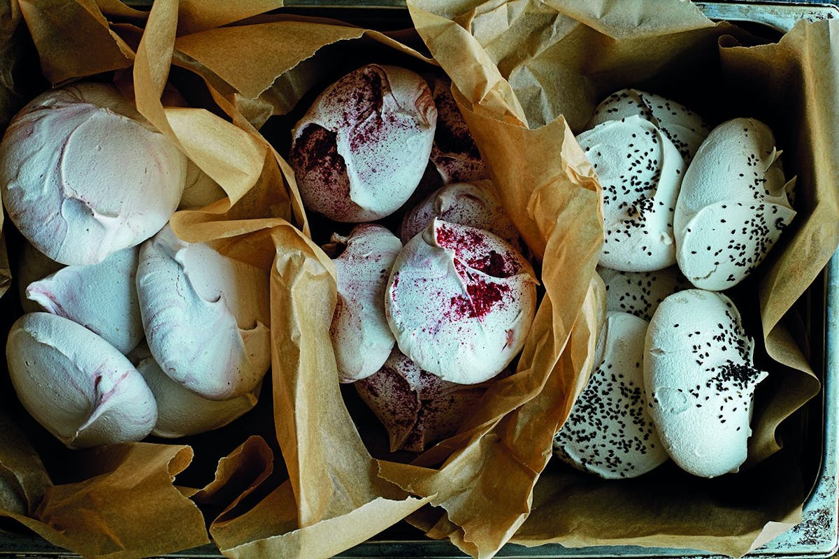 a close up of food